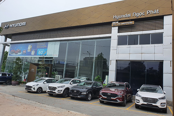 Showroom xe Hyundai Ngọc Phát