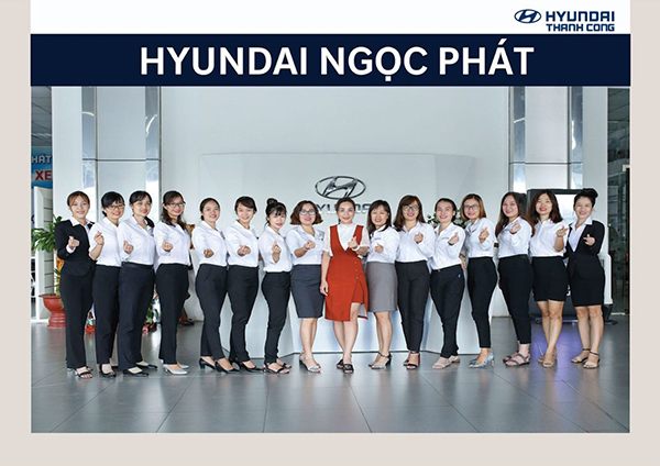 Đội ngũ nhân sự tại Hyundai Ngọc Phát