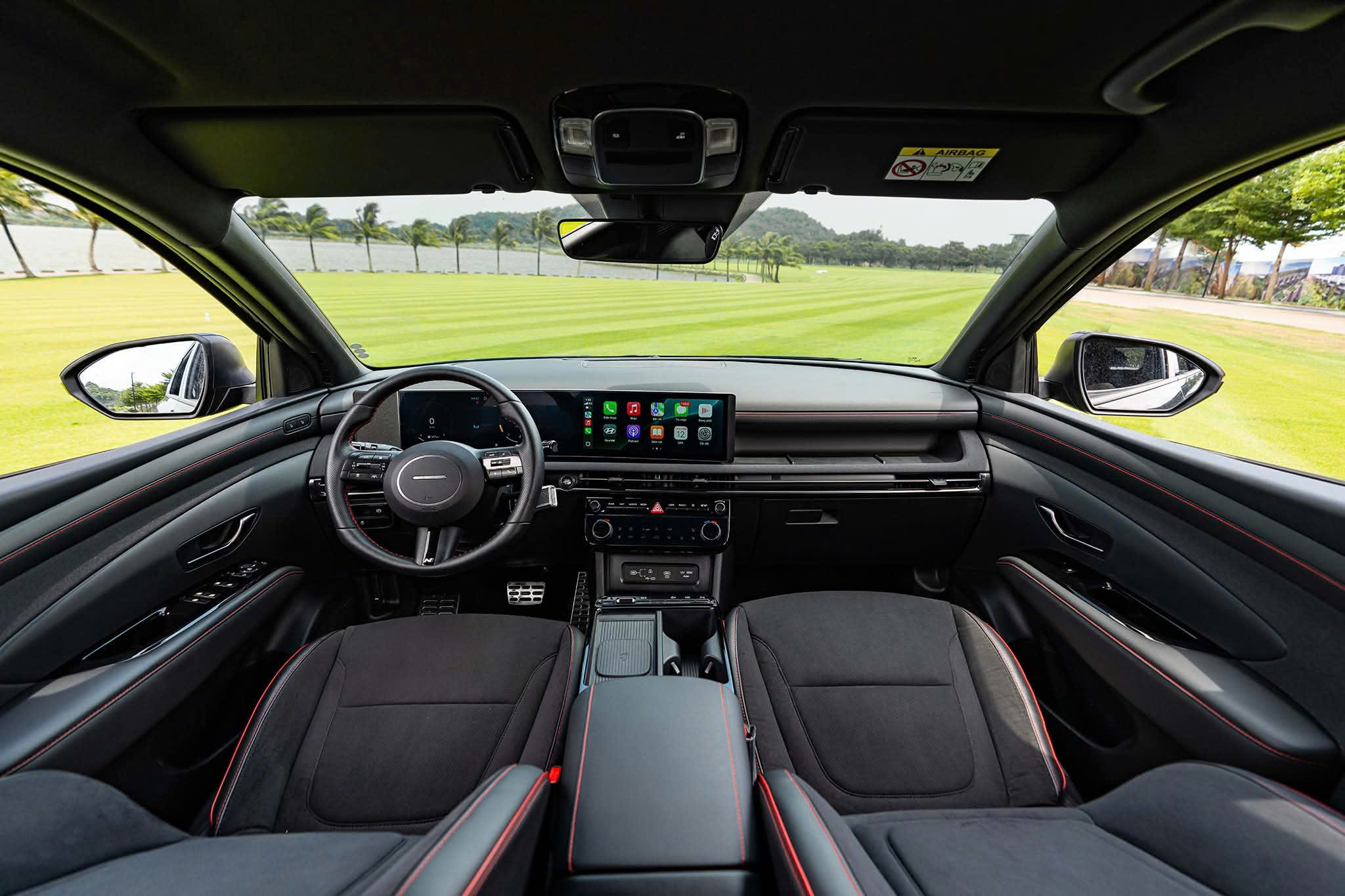 Nội thất Hyundai Tucson N Line 2025 sang trọng, tiện nghi