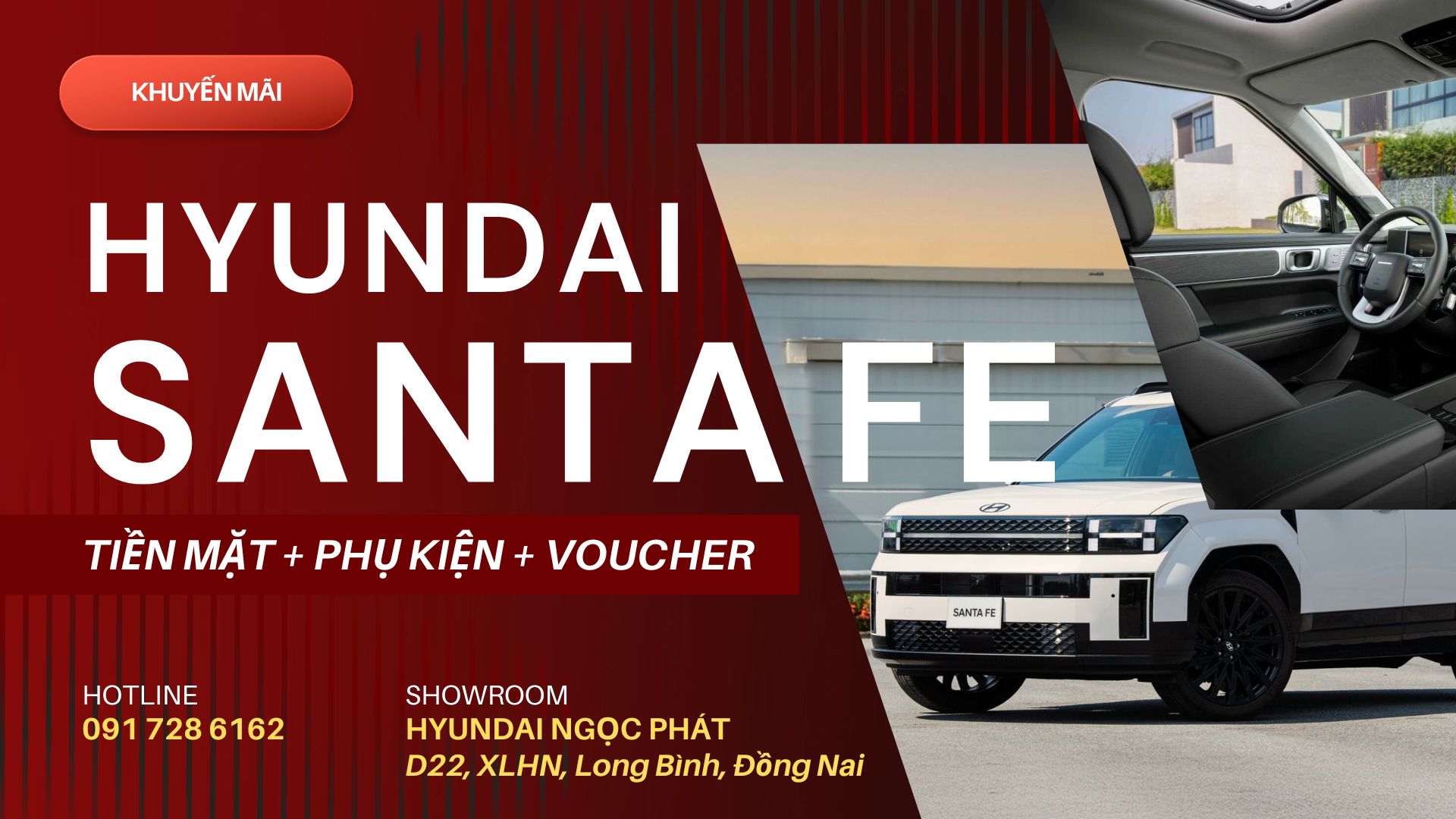 Giá lăn bánh Santa Fe tại Đồng Nai