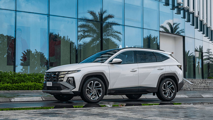 Thiết kế ngoại thất Hyundai Tucson 2026