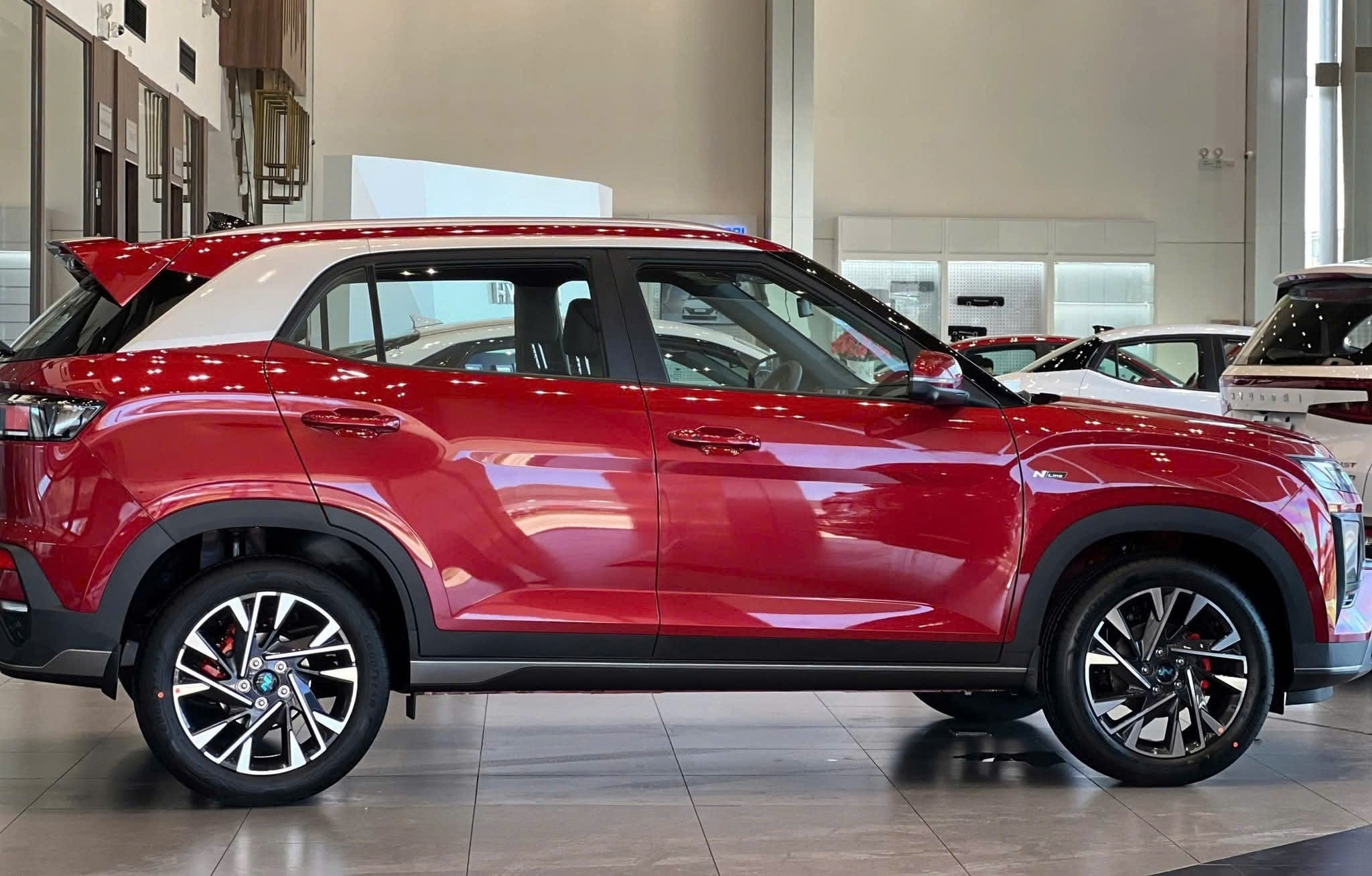 Ngoại thất Hyundai Creta N Line Đỏ