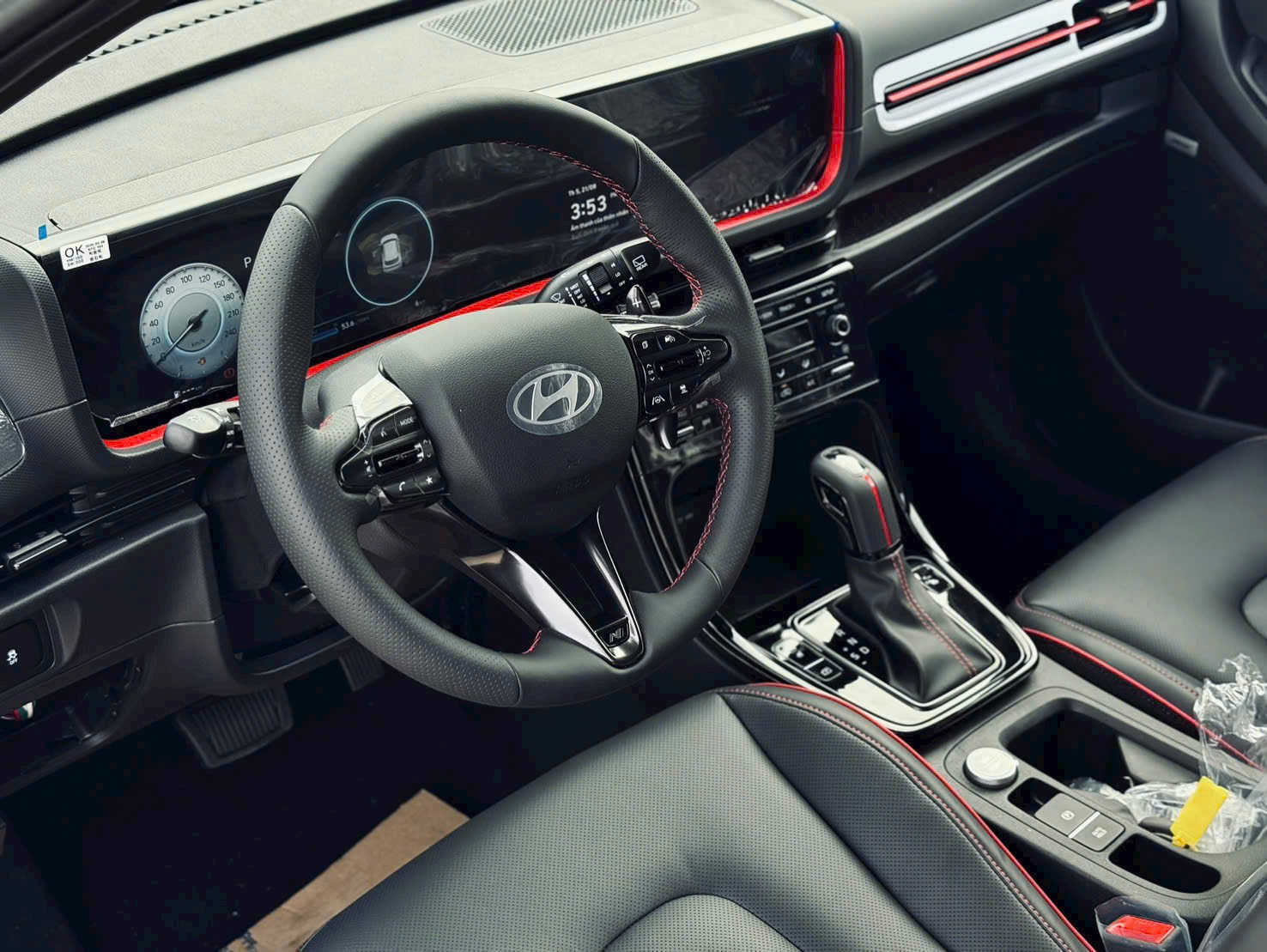 Nội thất Hyundai Creta N Line phía trước