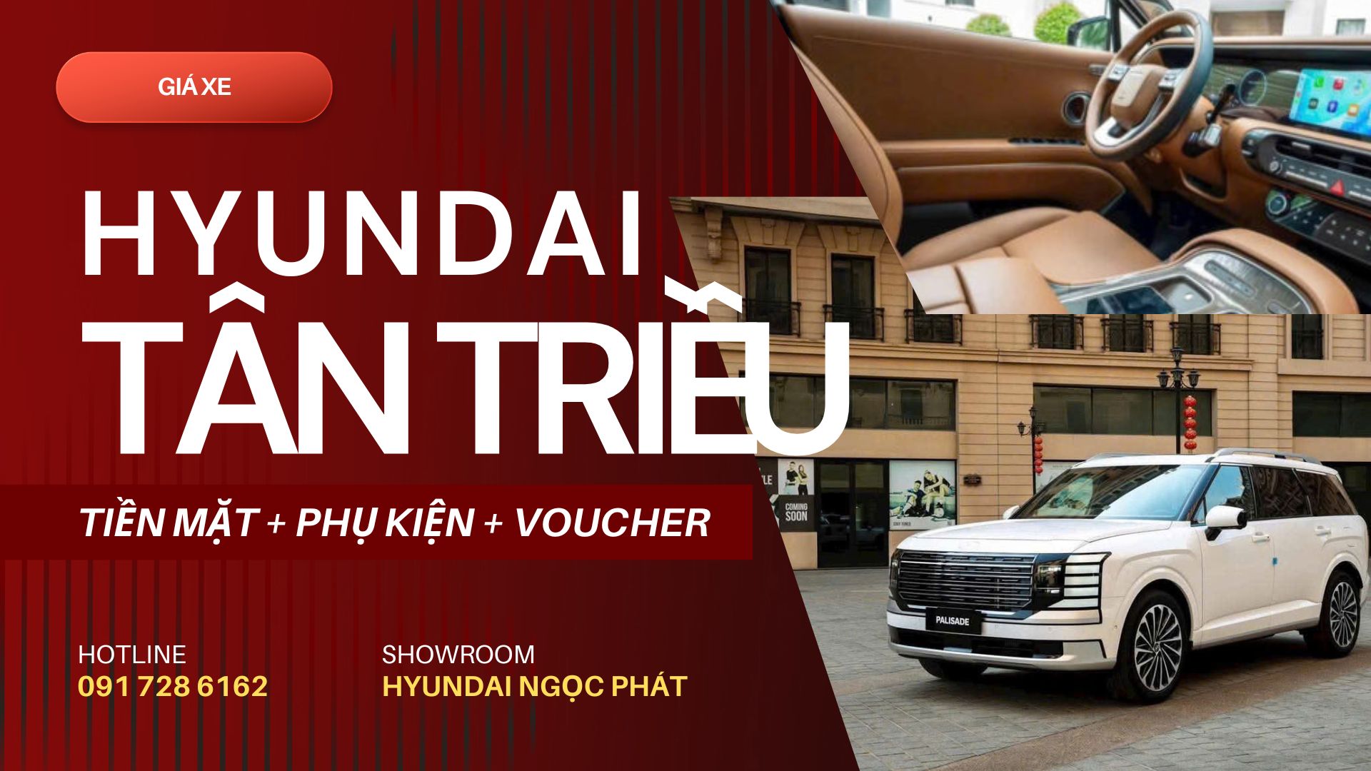 Giá xe Hyundai tại phường Tân Triều