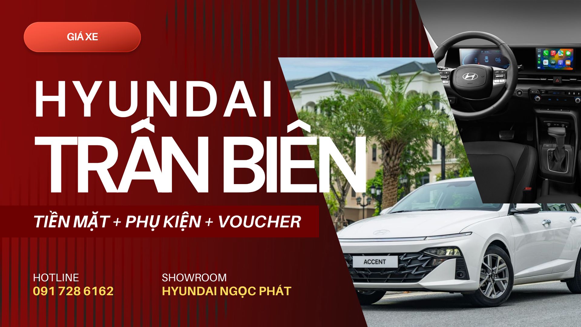 Giá xe Hyundai tại phường Trấn Biên