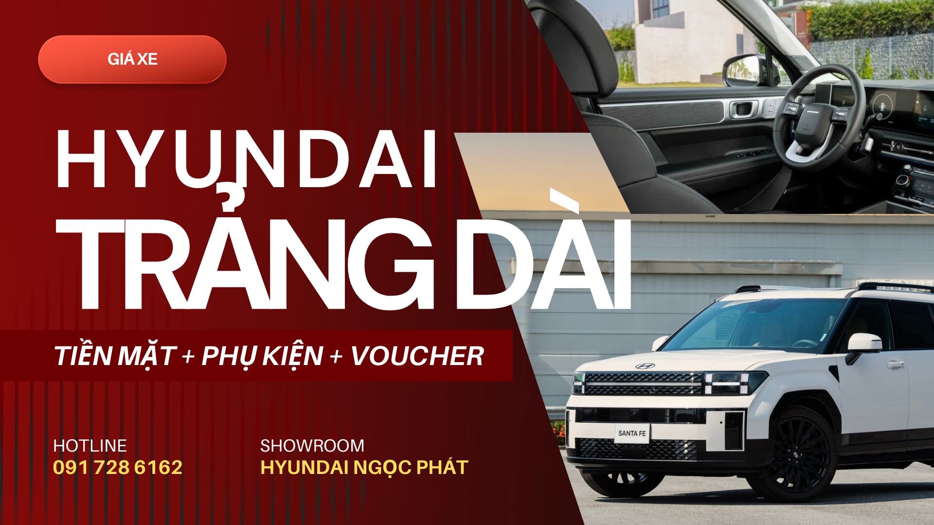 Giá xe Hyundai tại phường Trảng Dài