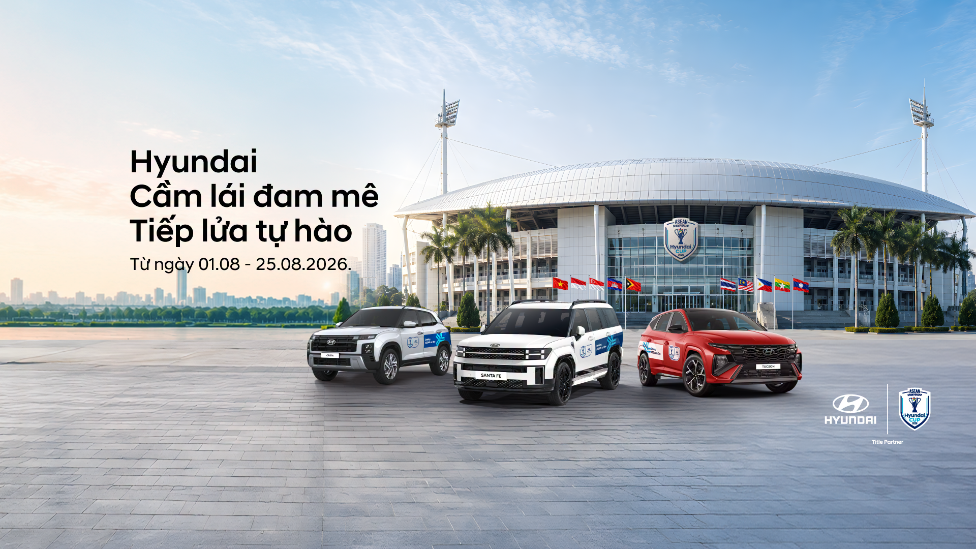 Chương trình khuyến mãi xe Hyundai tháng 8/2026