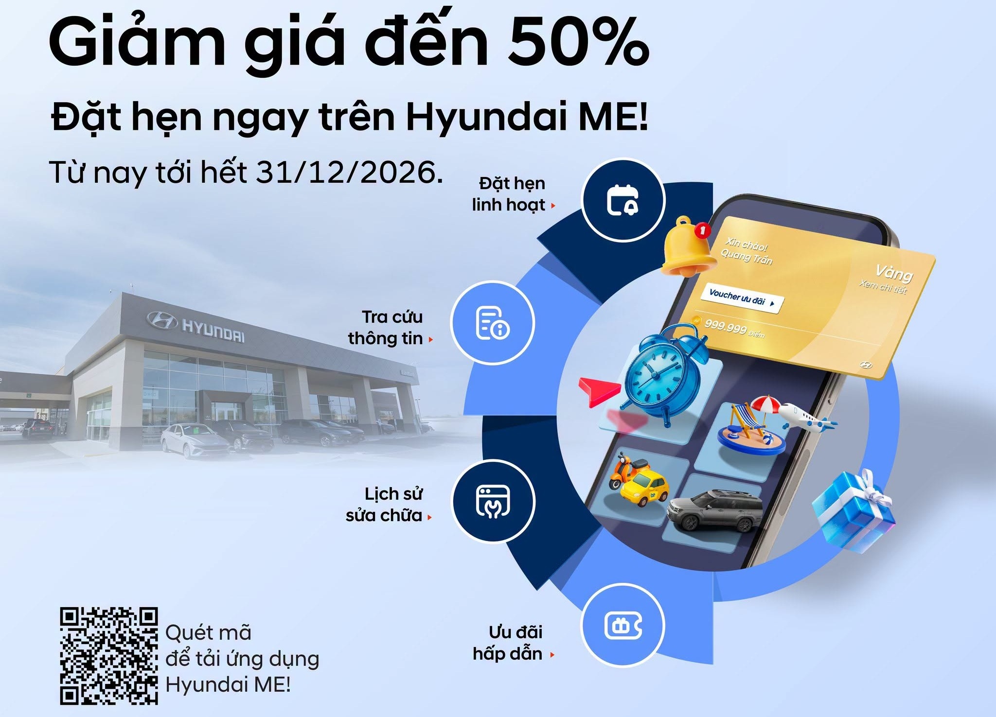 Lợi ích dành cho chủ thẻ hội viên Hyundai